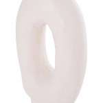 ΔΙΑΚΟΣΜΗΤΙΚΟ ΒΑΖΟ ΣΕΙΡΑ CLAYVON HM4409 ΤΕΡΑΚΟΤΑ ΣΕ ΛΕΥΚΟ 10x5x21Υεκ.