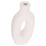 ΔΙΑΚΟΣΜΗΤΙΚΟ ΒΑΖΟ ΣΕΙΡΑ CLAYVON HM4409 ΤΕΡΑΚΟΤΑ ΣΕ ΛΕΥΚΟ 10x5x21Υεκ.