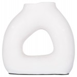 ΔΙΑΚΟΣΜΗΤΙΚΟ ΒΑΖΟ ΣΕΙΡΑ CLAYVON HM4411 ΤΕΡΑΚΟΤΑ ΣΕ ΛΕΥΚΟ 17x6x17,5Υεκ.