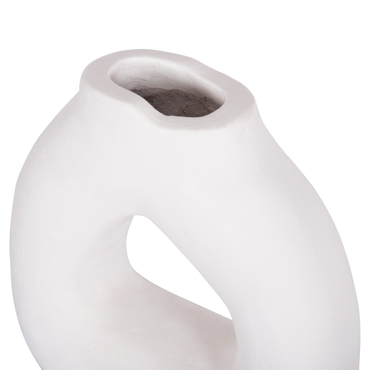 ΔΙΑΚΟΣΜΗΤΙΚΟ ΒΑΖΟ ΣΕΙΡΑ CLAYVON HM4411 ΤΕΡΑΚΟΤΑ ΣΕ ΛΕΥΚΟ 17x6x17,5Υεκ.