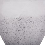 ΣΕΤ 3ΤΜΧ ΓΛΑΣΤΡΕΣ ΣΕΙΡΑ GARDENER HM4718 FIBERCLAY ΛΕΥΚΟ Φ55x54Υεκ