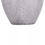 ΣΕΤ 3ΤΜΧ ΓΛΑΣΤΡΕΣ ΣΕΙΡΑ GARDENER HM4718 FIBERCLAY ΛΕΥΚΟ Φ55x54Υεκ