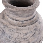 ΔΙΑΚΟΣΜΗΤΙΚΟ ΕΠΙΤΡΑΠΕΖΙΟ ΒΑΖΟ VERMO HM4393 ΤΕΡΑΚΟΤΑ ΣΕ ΑΝΟΙΧΤΟ ΓΚΡΙ Φ21x25Υεκ.