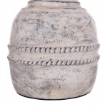 ΔΙΑΚΟΣΜΗΤΙΚΟ ΕΠΙΤΡΑΠΕΖΙΟ ΒΑΖΟ VERMO HM4393 ΤΕΡΑΚΟΤΑ ΣΕ ΑΝΟΙΧΤΟ ΓΚΡΙ Φ21x25Υεκ.