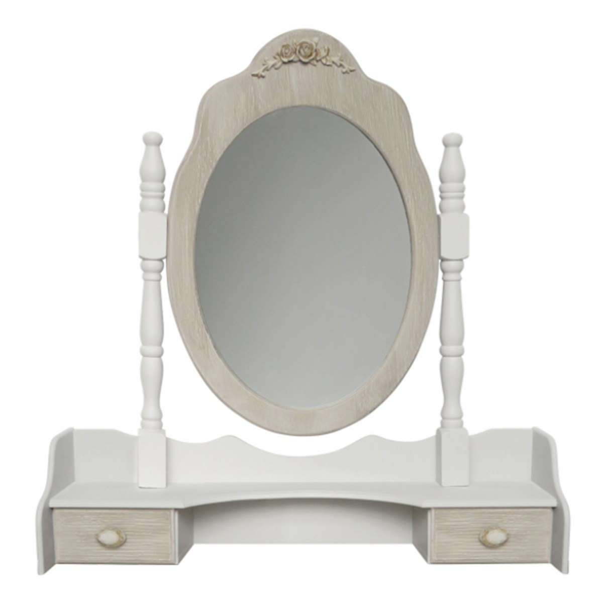 ΚΑΘΡΕΠΤΗΣ MELODY HM7004.02 ΛΕΥΚΟΣ ΓΚΡΙ ΠΑΤΙΝΑ 70Χ17Χ69.50 εκ.