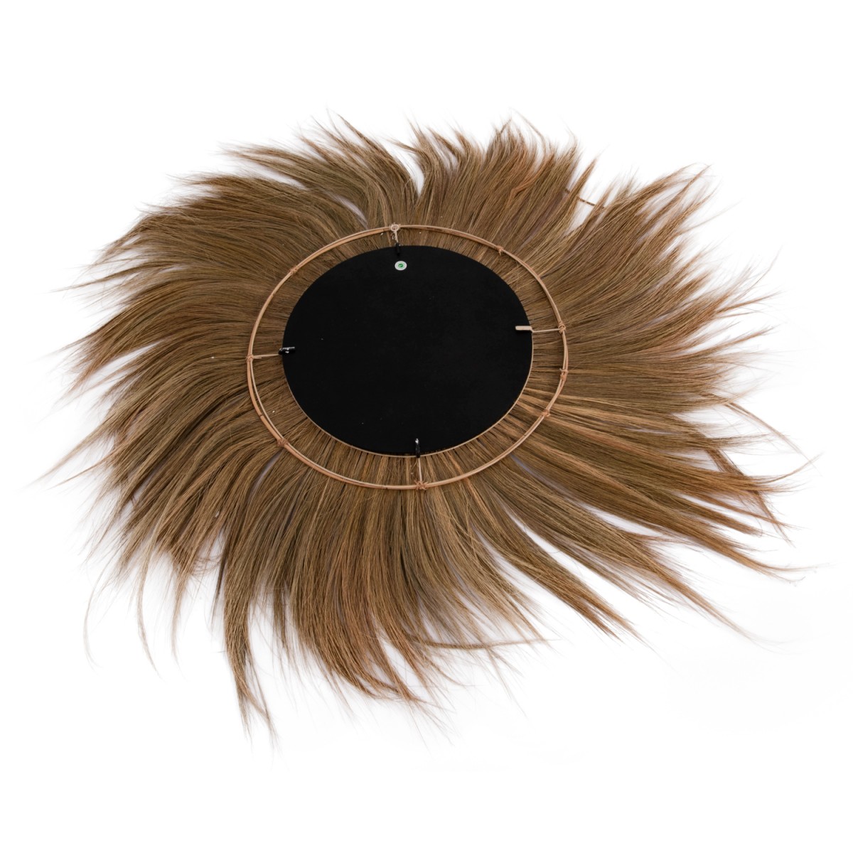 ΚΑΘΡΕΠΤΗΣ ΤΟΙΧΟY ΣΤΡΟΓΓΥΛΟΣ ΠΛΑΙΣΙΟ ΙΝΕΣ ΜΠΑΝΑΝΑΣ ΣΕ ΦΥΣΙΚΟ 130x4x130Υεκ.HM7734