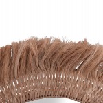 ΚΑΘΡΕΠΤΗΣ ΤΟΙΧΟΥ ΣΤΡΟΓΓΥΛΟΣ ΜΕ ΙΝΕΣ ΑΜΠΑΚΑ ΣΕ ΧΡΩΜΑ ΦΥΣΙΚΟ 120x4x120Yεκ.HM7747