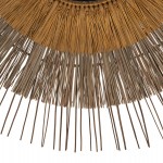 ΚΑΘΡΕΠΤΗΣ ΜΕ ΠΛΑΙΣΙΟ MENDONG GRASS Φ105εκ ΣΕ ΧΡΩΜΑ ΦΥΣΙΚΟ ΧΡΥΣΟ HM7798