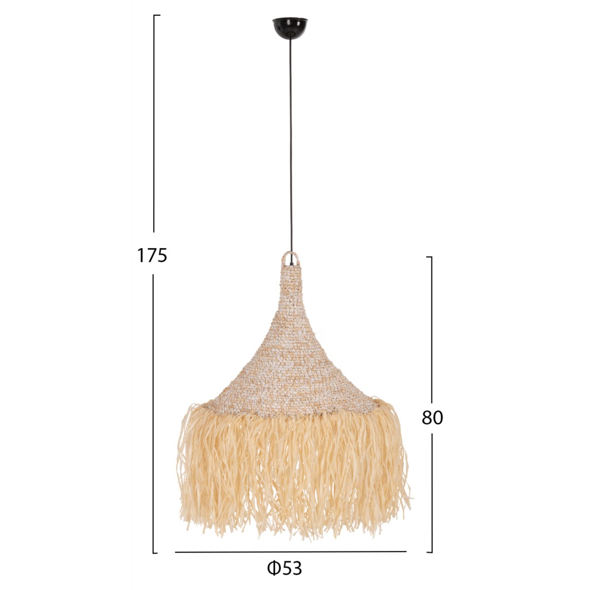 ΦΩΤΙΣΤΙΚΟ ΟΡΟΦΗΣ ΚΡΕΜΑΣΤΟ HM7816 ΚΡΟΣΙΑ ΑΠΟ ΦΥΛΛΑ ΦΟΙΝΙΚΑ ΣΕ ΦΥΣΙΚΟ ΧΡΩΜΑ Φ53x45Yεκ.