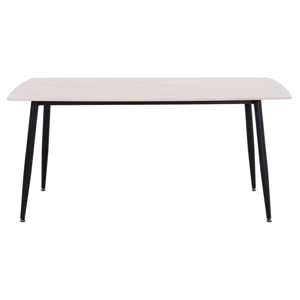 ΤΡΑΠΕΖΙ RAVEN HM18150.01 ΚΕΡΑΜΙΚΟ TOP ΜΕ ΟΨΗ ΛΕΥΚΟ ΜΑΡΜΑΡΟ 160x80x74Υεκ.