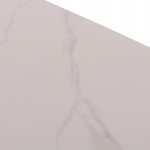 ΤΡΑΠΕΖΙ RAVEN HM18150.01 ΚΕΡΑΜΙΚΟ TOP ΜΕ ΟΨΗ ΛΕΥΚΟ ΜΑΡΜΑΡΟ 160x80x74Υεκ.