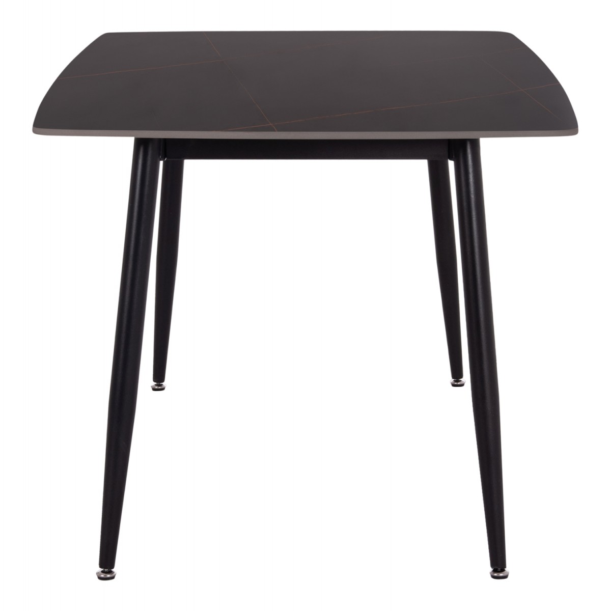 ΤΡΑΠΕΖΙ RAVEN HM18150.02 ΚΕΡΑΜΙΚΟ TOP ΜΕ ΟΨΗ ΜΑΥΡΟ ΜΑΡΜΑΡΟ 160x80x74Υεκ.