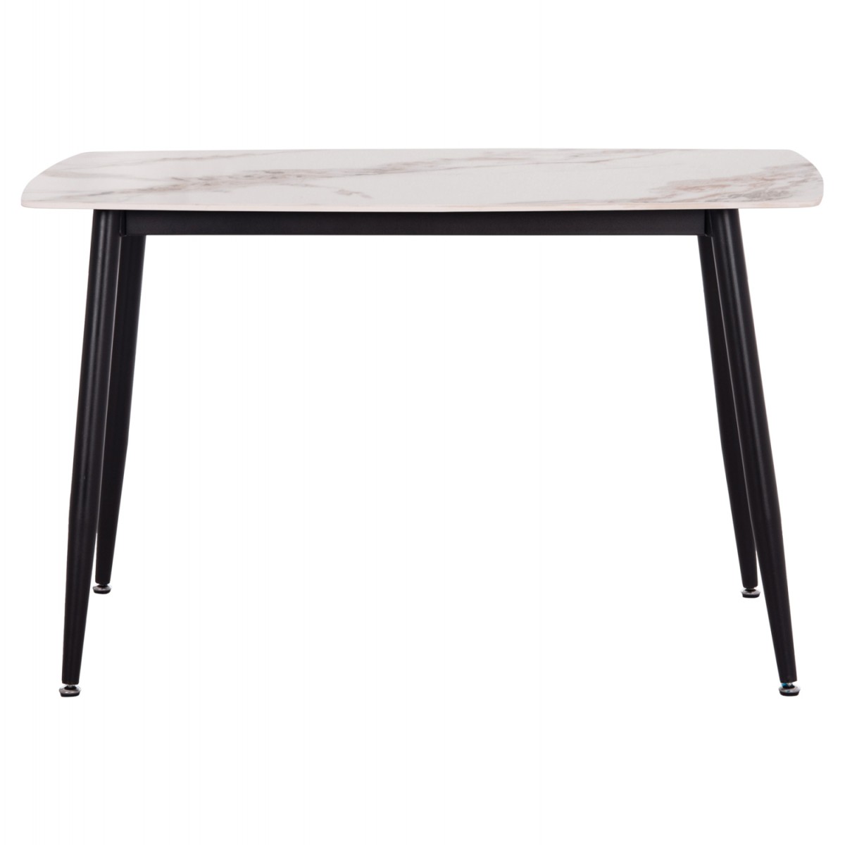ΤΡΑΠΕΖΙ RAVEN HM9854.04 ΚΕΡΑΜΙΚΟ TOP ΜΕ ΟΨΗ ΜΑΡΜΑΡΟΥ τ.CALACATTA 120x70x73Υεκ.