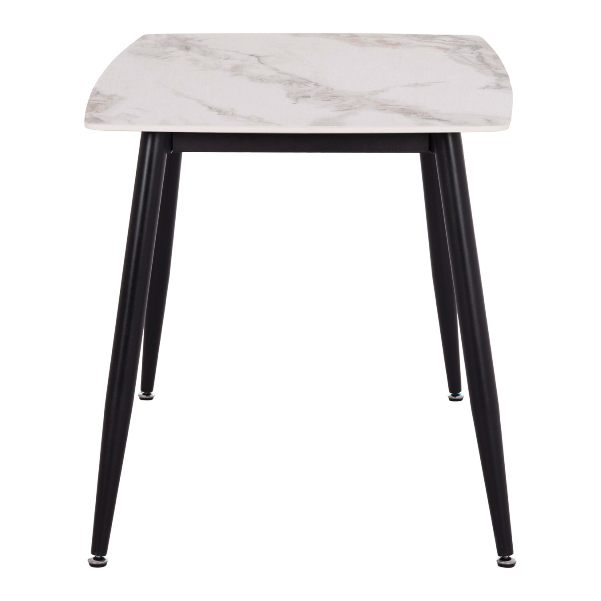 ΤΡΑΠΕΖΙ RAVEN HM9854.04 ΚΕΡΑΜΙΚΟ TOP ΜΕ ΟΨΗ ΜΑΡΜΑΡΟΥ τ.CALACATTA 120x70x73Υεκ.