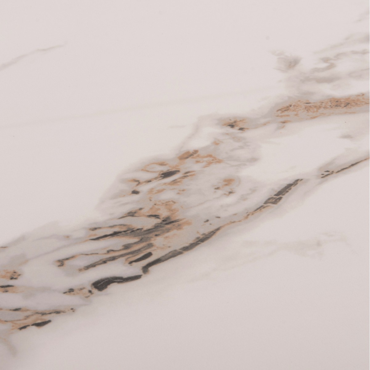 ΤΡΑΠΕΖΙ RAVEN HM18150.04 ΚΕΡΑΜΙΚΟ TOP ΜΕ ΟΨΗ ΛΕΥΚΟ/ΚΑΦΕ ΜΑΡΜΑΡΟ 160x80x74Υεκ.