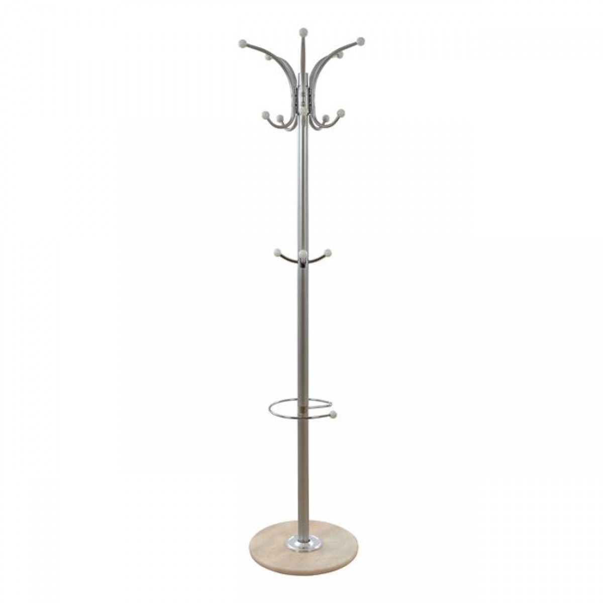 ΚΑΛΟΓΕΡΟΣ ΜΕΤΑΛΛΙΚΟΣ SHIA HM0038.40 ΠΕΡΙΣΤΡΕΦΟΜΕΝΟΣ ΑΣΗΜΙ ΜΕ ΜΑΡΜΑΡΟ Φ.37x170 εκ.