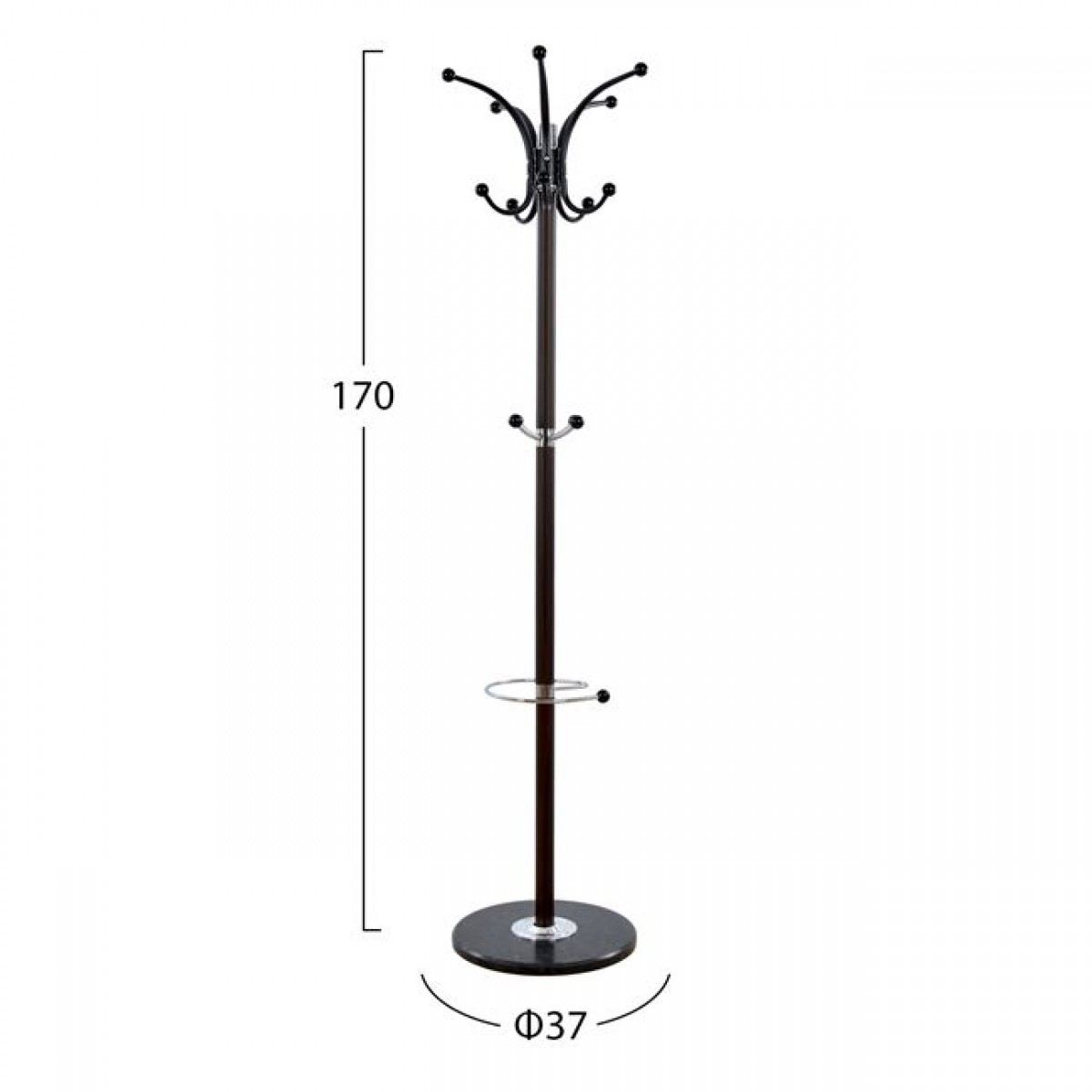 ΚΑΛΟΓΕΡΟΣ ΜΕΤΑΛΛΙΚΟΣ SHIA HM0038.05 ΠΕΡΙΣΤ/ΜΕΝΟΣ ΚΑΡΥΔΙ ΜΕ ΜΑΡΜΑΡΟ Φ37x170HYεκ.