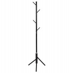 ΚΑΛΟΓΕΡΟΣ ΜΕΤΑΛΛΙΚΟΣ HM9574.01 ΣΕ ΜΑΥΡΟ ΧΡΩΜΑ-8 ΣΗΜΕΙΑ ΚΡΕΜΑΣΗΣ 48x48x173Υεκ.