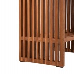 ΚΟΝΣΟΛΑ TV NYA HM9831 ΜΑΣΙΦ ΞΥΛΟ TEAK ΣΕ ΦΥΣΙΚΟ ΧΡΩΜΑ 130x29,5x46Υ εκ.