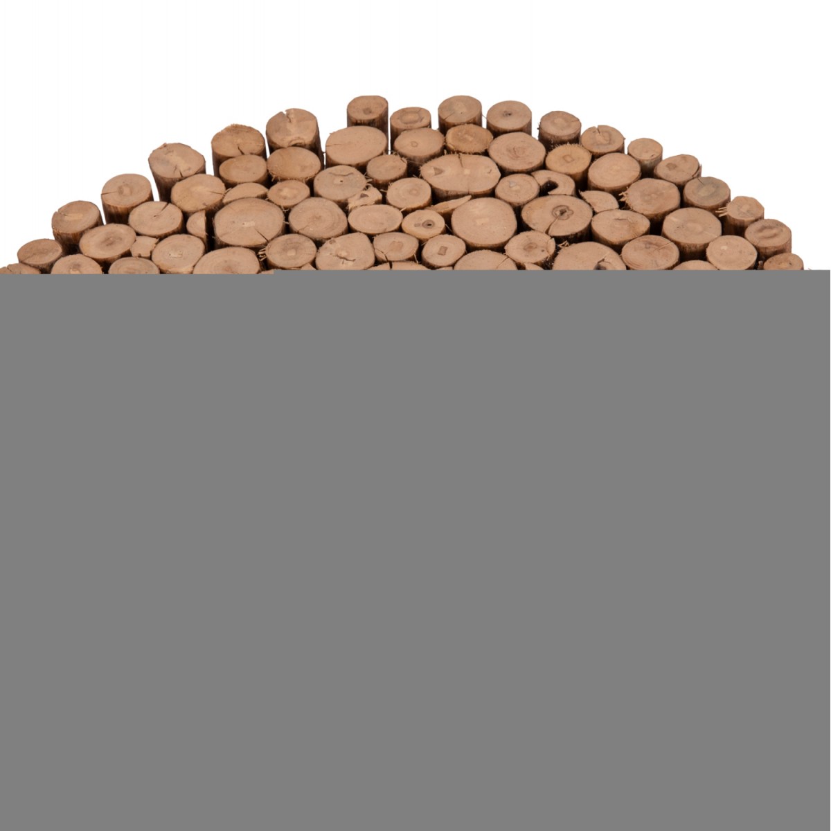 ΤΡΑΠΕΖΙ ΣΑΛΟΝΙΟΥ ΣΤΡΟΓΓΥΛΟ DRIFTER HM4443 DRIFTWOOD ΣΕ ΦΥΣΙΚΟ ΧΡΩΜΑ Φ36x40Υεκ