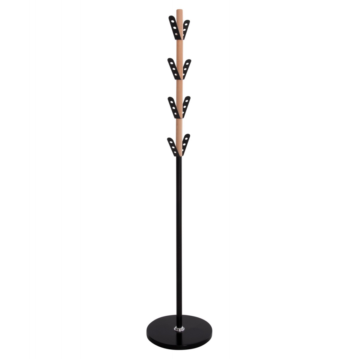 ΚΑΛΟΓΕΡΟΣ BILLY HM18075.01 ΞΥΛΟ ΟΞΙΑ-ΜΑΥΡΟ ΜΕΤΑΛΛΟ-ΒΑΣΗ ΜΕ ΞΥΛΟ Φ37,5X180Υεκ.