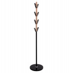 ΚΑΛΟΓΕΡΟΣ BILLY HM18075.01 ΞΥΛΟ ΟΞΙΑ-ΜΑΥΡΟ ΜΕΤΑΛΛΟ-ΒΑΣΗ ΜΕ ΞΥΛΟ Φ37,5X180Υεκ.