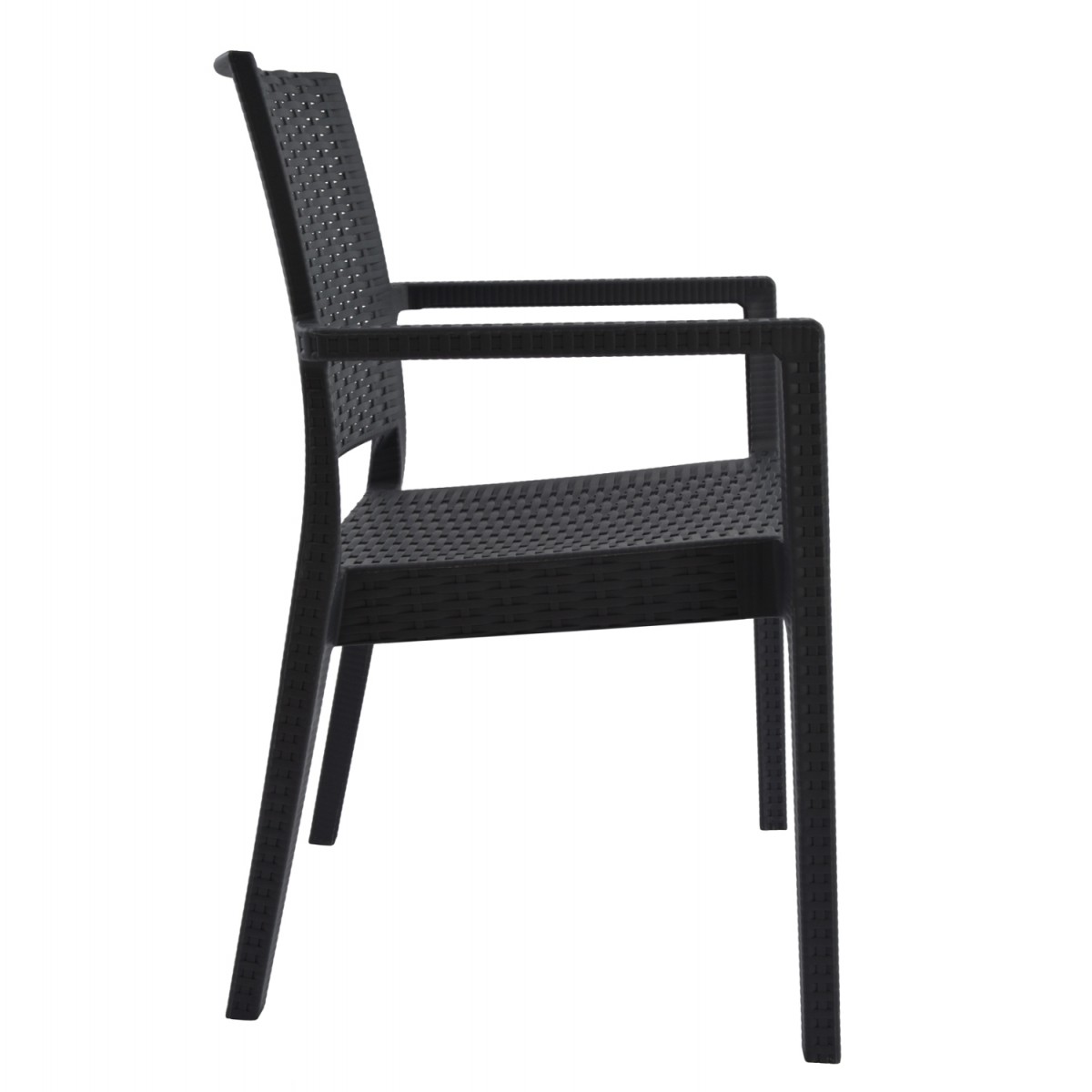 ΠΟΛΥΘΡΟΝΑ ΠΟΛΥΠΡΟΠΥΛΕΝΙΟΥ ΒΑΡΕΩΣ ΤΥΠΟΥ KAGANU DARK GREY HM5134.01 57x55,5x89 εκ.