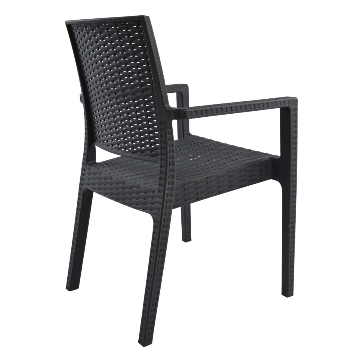 ΠΟΛΥΘΡΟΝΑ ΠΟΛΥΠΡΟΠΥΛΕΝΙΟΥ ΒΑΡΕΩΣ ΤΥΠΟΥ KAGANU DARK GREY HM5134.01 57x55,5x89 εκ.