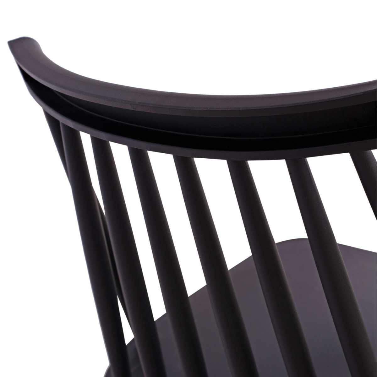 ΚΑΡΕΚΛΑ ΤΡΑΠΕΖΑΡΙΑΣ HM8052.02 VANESSA ΜΑΥΡΗ ΜΕ ΜΕΤΑΛΛΙΚΑ ΠΟΔΙΑ 43x46,5x82 εκ.