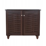 ΠΑΠΟΥΤΣΟΘΗΚΗ-ΝΤΟΥΛΑΠΙ ΞΥΛΙΝΗ CASSIOPE HM2208.01 WENGE 77Χ34Χ67.5Υεκ.