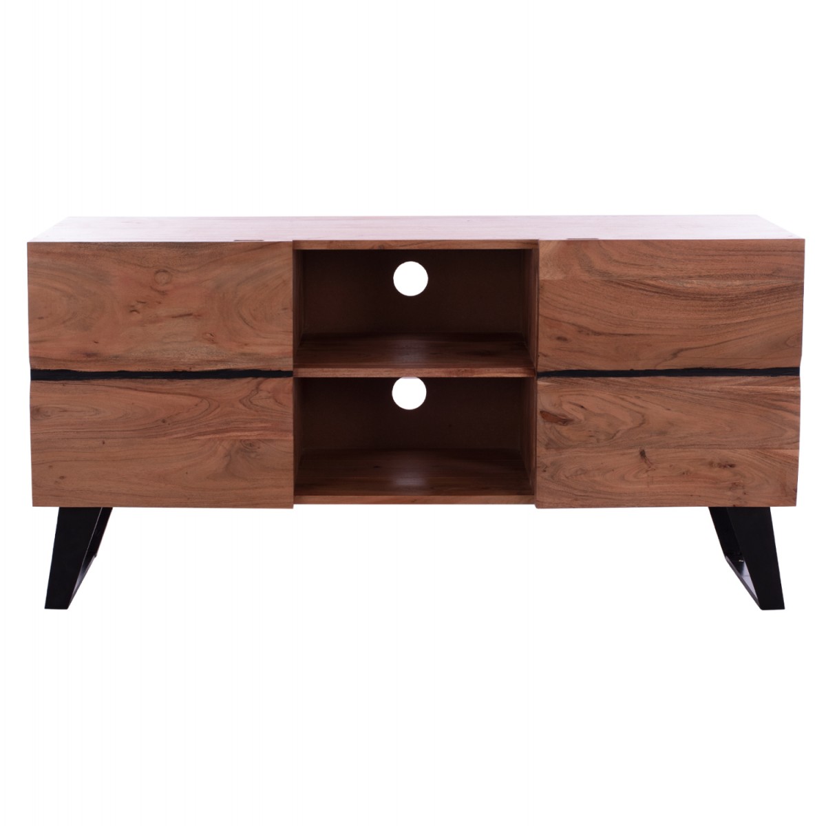 ΕΠΙΠΛΟ TV ALICIA ΜΑΣΙΦ ΞΥΛΟ ΑΚΑΚΙΑΣ ΦΥΣΙΚΟ HM8174.11 160x43x66Y εκ.