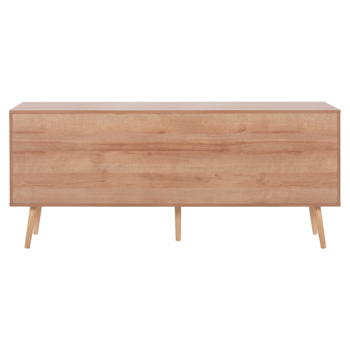 ΜΠΟΥΦΕΣ COLM HM9440.11 ΜΕΛΑΜΙΝΗΣ & ΣΥΝΘΕΤΙΚΟ RATTAN ΣΤΙΣ 4 ΠΟΡΤΕΣ 160x39,5x71Yεκ.