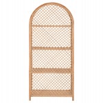 ΒΙΒΛΙΟΘΗΚΗ SIMOK HM9552 ΑΠΟ ΦΥΣΙΚΟ RATTAN ΣΕ ΦΥΣΙΚΟ ΧΡΩΜΑ 80x40x182Υεκ.