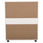 ΣΥΡΤΑΡΙΕΡΑ ΜΕΛΑΜΙΝΗΣ THORGAN HM9881.03 5 ΣΥΡΤΑΡΙΑ-ΛΕΥΚΟ ΧΡΩΜΑ 80Χ40Χ100Υεκ