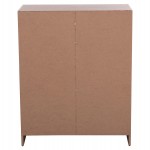 ΝΤΟΥΛΑΠΙ ΜΕ 4 ΑΠΟΘ.ΧΩΡΟΥΣ MATIN HM2479.02 SONAMA OAK ΜΕΛΑΜΙΝΗ 80x39,5x99,5Υεκ.