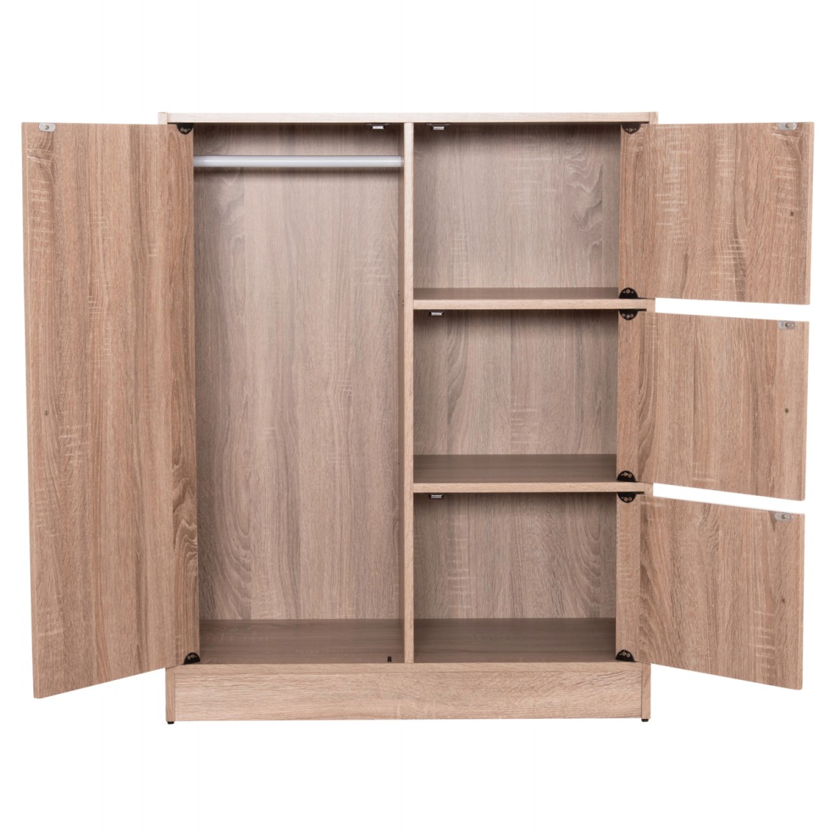 ΝΤΟΥΛΑΠΙ ΜΕ 4 ΑΠΟΘ.ΧΩΡΟΥΣ MATIN HM2479.02 SONAMA OAK ΜΕΛΑΜΙΝΗ 80x39,5x99,5Υεκ.