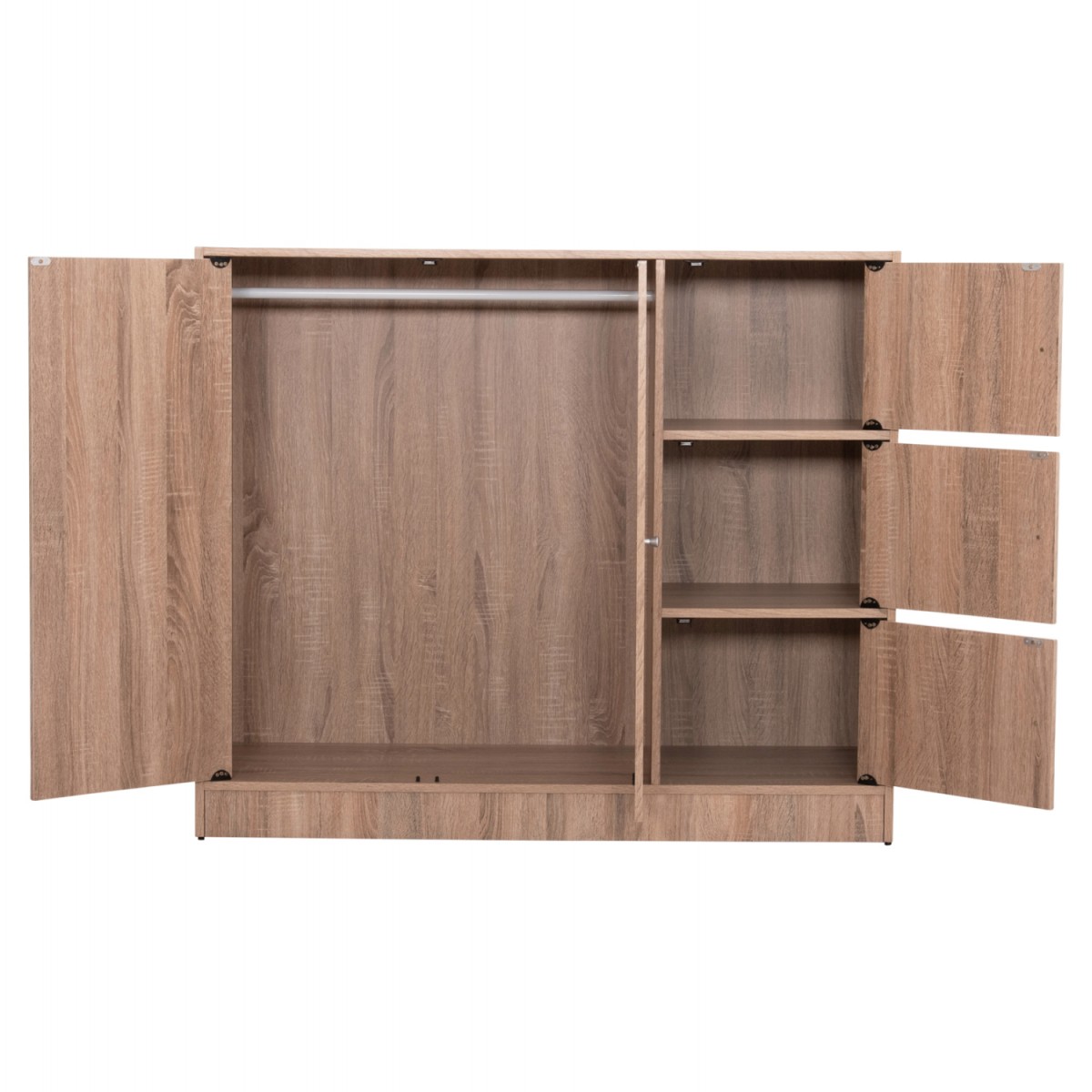 ΝΤΟΥΛΑΠΙ ΜΕ 4 ΑΠΟΘ.ΧΩΡΟΥΣ MATIN HM2480.02 SONAMA OAK ΜΕΛΑΜΙΝΗ 117x39,5x99,5Υεκ