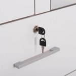 ΝΤΟΥΛΑΠΑ ΜΕ ΚΑΘΡΕΦΤΗ & ΣΥΡΤΑΡΙΑ JARRY HM2485.01 ΛΕΥΚΗ ΜΕΛΑΜΙΝΗ 119x48x183Υεκ