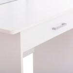 ΤΟΥΑΛΕΤΑ ΜΕ ΚΑΘΡΕΠΤΗ & ΣΚΑΜΠΟ CRYSTEL HM9938.01 ΜΕΛΑΜΙΝΗ ΛΕΥΚΗ 74x39x155Υεκ.