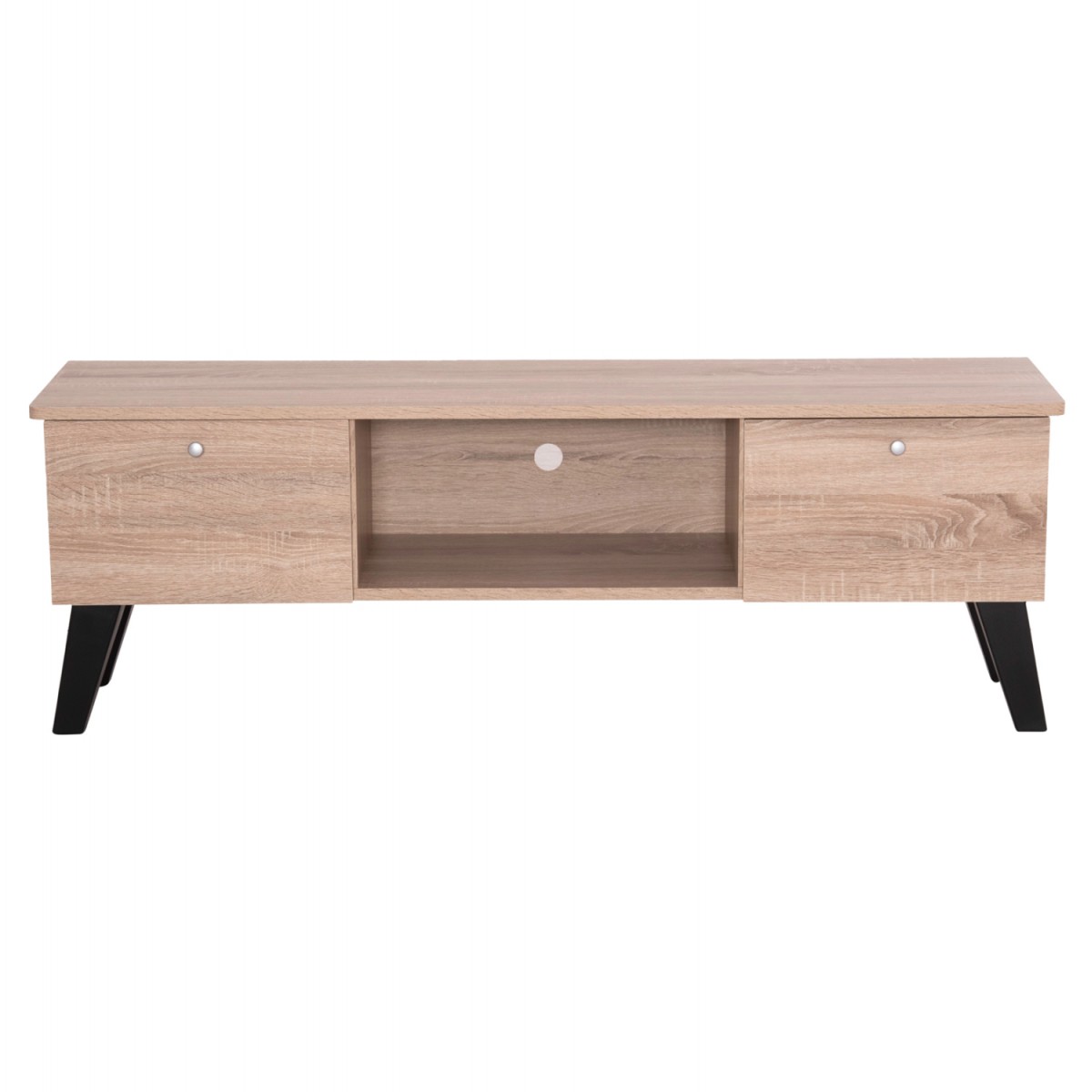 ΕΠΙΠΛΟ ΤΗΛΕΟΡΑΣΗΣ IREN HM2481.01 ΜΕΛΑΜΙΝΗ ΣΕ SONAMA OAK-ΜΑΥΡΟ 120x32,5-34x41Yεκ.