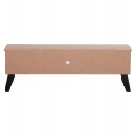 ΕΠΙΠΛΟ ΤΗΛΕΟΡΑΣΗΣ IREN HM2481.01 ΜΕΛΑΜΙΝΗ ΣΕ SONAMA OAK-ΜΑΥΡΟ 120x32,5-34x41Yεκ.