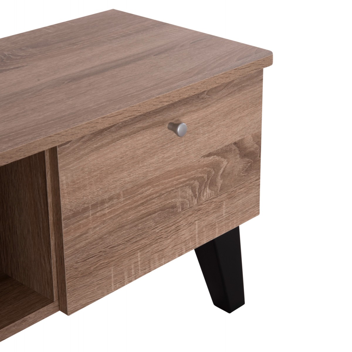 ΕΠΙΠΛΟ ΤΗΛΕΟΡΑΣΗΣ IREN HM2481.01 ΜΕΛΑΜΙΝΗ ΣΕ SONAMA OAK-ΜΑΥΡΟ 120x32,5-34x41Yεκ.