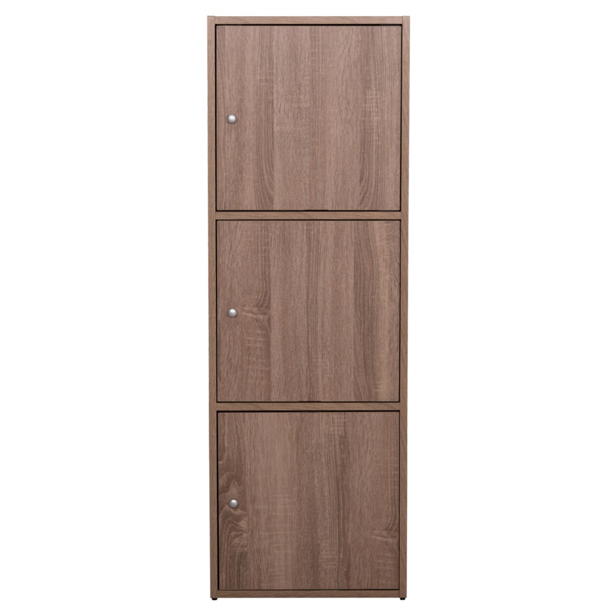 ΝΤΟΥΛΑΠΙ ΜΕ 3 ΑΠΟΘ. ΧΩΡΟΥΣ SORIANO HM9939.11 SONAMA OAK ΜΕΛΑΜΙΝΗ 40x39x119Υεκ.