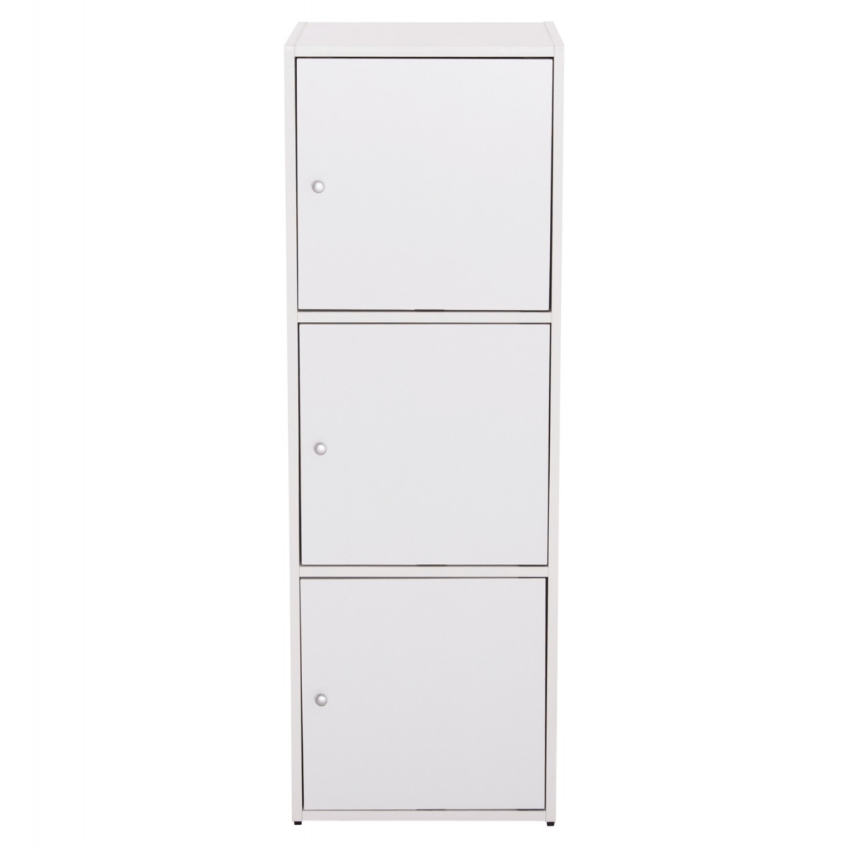 ΝΤΟΥΛΑΠΙ ΜΕ 3 ΑΠΟΘ. ΧΩΡΟΥΣ SORIANO HM9939.01 ΛΕΥΚΗ ΜΕΛΑΜΙΝΗ 40x39x119Υεκ.