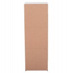 ΝΤΟΥΛΑΠΙ ΜΕ 3 ΑΠΟΘ. ΧΩΡΟΥΣ SORIANO HM9939.01 ΛΕΥΚΗ ΜΕΛΑΜΙΝΗ 40x39x119Υεκ.