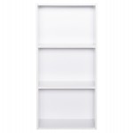 ΡΑΦΙΕΡΑ ΤΟΙΧΟΥ CUBICON HM9941.01 ΛΕΥΚΗ ΜΕΛΑΜΙΝΗ 38,5x23,5x80Υεκ.