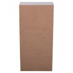 ΡΑΦΙΕΡΑ ΤΟΙΧΟΥ CUBICON HM9941.01 ΛΕΥΚΗ ΜΕΛΑΜΙΝΗ 38,5x23,5x80Υεκ.