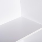 ΡΑΦΙΕΡΑ ΤΟΙΧΟΥ CUBICON HM9941.01 ΛΕΥΚΗ ΜΕΛΑΜΙΝΗ 38,5x23,5x80Υεκ.