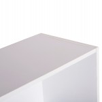 ΡΑΦΙΕΡΑ ΤΟΙΧΟΥ CUBICON HM9941.01 ΛΕΥΚΗ ΜΕΛΑΜΙΝΗ 38,5x23,5x80Υεκ.