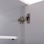 ΠΑΠΟΥΤΣΟΘΗΚΗ-ΝΤΟΥΛΑΠΑ CLUSE HM2403.03 ΜΕΛΑΜΙΝΗ ΛΕΥΚΟ ΧΡΩΜΑ 60Χ36,5Χ186,5Υεκ.